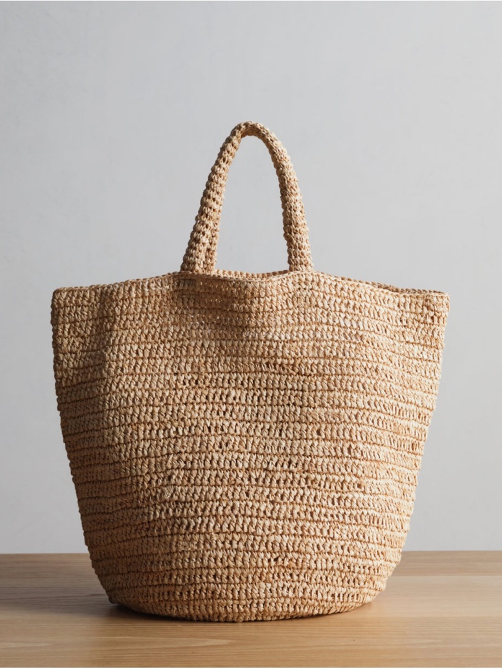 Jenni Kayne Natural Woven Straw Tote